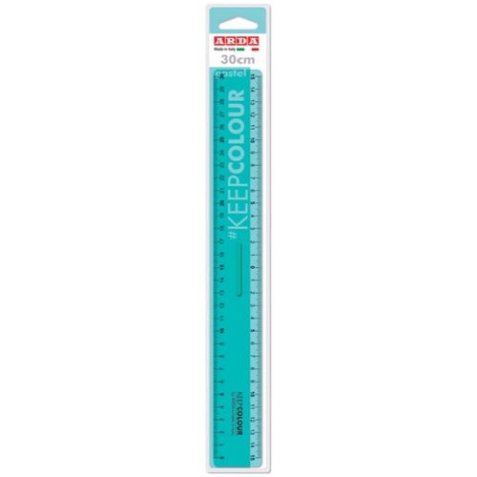 ARDA KCP30P ruler Desk ruler 300 mm Plastic Green 1 pc(s)