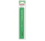 ARDA KCP20P ruler Desk ruler 200 mm Plastic Green 1 pc(s)