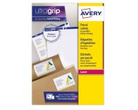 Etiquette expedition avery impression laser 99,1x57mm    coloris blanc pochette 150    unites