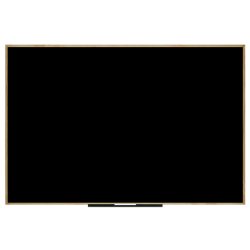 Bi-Office PM38010115 lavagna e accessori Nero, Legno Legno