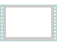 Tico TAB1-1499 self-adhesive label Rectangle Permanent White 1500 pc(s)