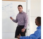 Marqueur Paper Mate pointe biseauté 2 mm - Pochette de 4 couleurs assorties