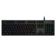 Logitech G G512 CARBON LIGHTSYNC RGB Mechanical Gaming Keyboard with GX Brown switches teclado Juego USB QWERTY Italiano Carbono