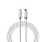 NEDIS Câble antenne TV Câble d'antenne satellite CSBW41000WT20