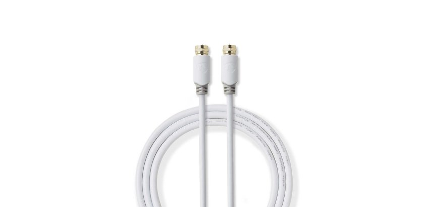 NEDIS Câble antenne TV Câble d'antenne satellite CSBW41000WT20
