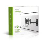 NEDIS Support mural TVWM1510BK - Mobilité Intégrale TV 13-27" Max15Kg