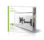 NEDIS Support mural TVWM1510BK - Mobilité Intégrale TV 13-27" Max15Kg