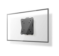 NEDIS Support mural TVWM1010BK - pour TV 13-27" - Max. 30 kg