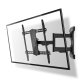 NEDIS Support mural TVWM6570BK - Mobilité Intégrale TV 43-90" Max70kg