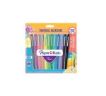 Rotulador de fibra Paper Mate Flair Tropical escritura media - Estuche de 12