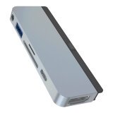 HYPER HD319B USB 3.2 Gen 1 (3.1 Gen 1) Type-C Plata