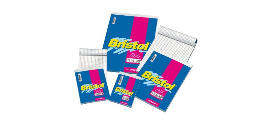 Blasetti Bristol writing notebook A6 60 sheets Multicolour