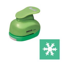 Fustella - motivo fiocco di neve - dim. sagoma 25 mm - DECO