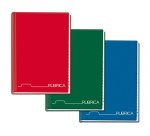Rubrica cartonato - 1 rigo - A4 - 96 fogli - Blasetti
