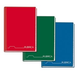 Blasetti Rubriche cartonate writing notebook A4 384 sheets Assorted colours