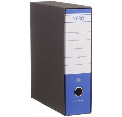 Brefiocart NERO& raccoglitore ad anelli A4 Nero, Blu
