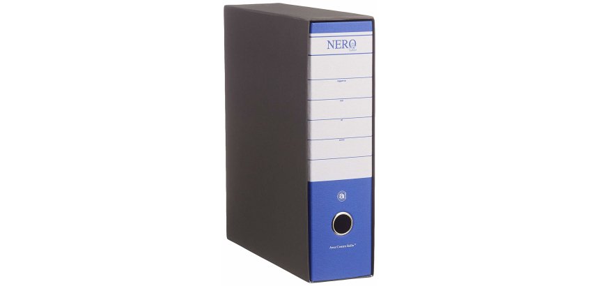 Brefiocart NERO& raccoglitore ad anelli A4 Nero, Blu