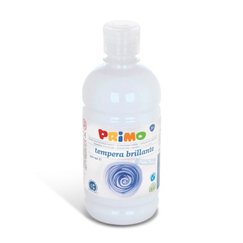 Primo 202BR500100 tempera paint 500 ml Bottle White
