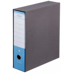Brefiocart NERO& ring binder A4 Black, Blue