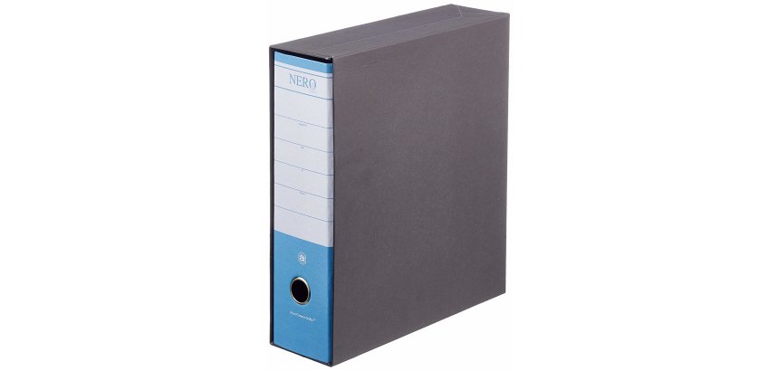 Brefiocart NERO& raccoglitore ad anelli A4 Nero, Blu