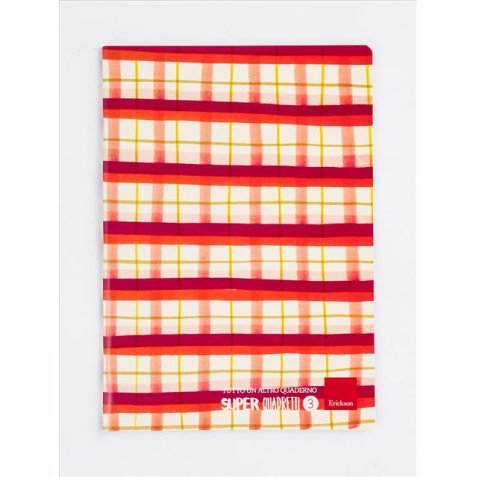 Erickson Super quadretti 3 writing notebook A4 76 sheets Multicolour