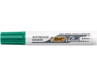Marqueur bic velleda 1791 effaçable pointe biseautée tracé 2/5mm corps plastique encre cétone vert