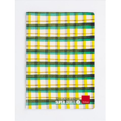 Erickson Super quadretti 2 writing notebook A4 76 sheets Multicolour
