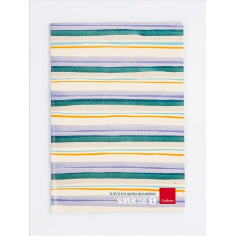 Erickson Super righe 1 writing notebook A4 76 sheets Multicolour