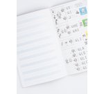 Erickson Super righe 1 quaderno per scrivere A4 76 fogli Multicolore