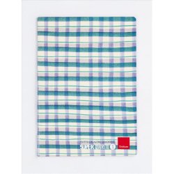 Erickson Super quadretti 1 writing notebook A4 76 sheets Blue, Green, White