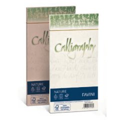 Favini Nature Calligraphy envelope DL (110 x 220 mm) Grey 25 pc(s)