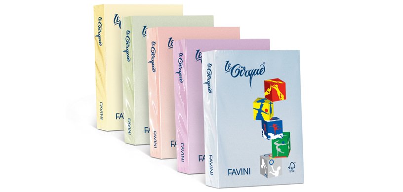 Favini Le Cirque printing paper A4 (210x297 mm) 250 sheets Yellow