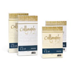 Favini Calligraphy Linen carta inkjet A4 (210x297 mm) 50 fogli Avorio