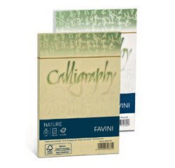 Favini Nature Calligraphy busta Grigio 25 pz