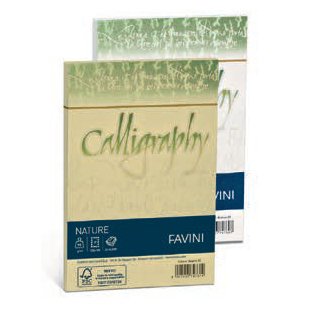 Favini Nature Calligraphy busta Mandorla 25 pz