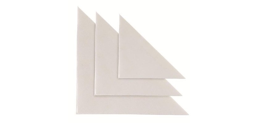 SEI Rota Tasca TR 10 tasca angolare Trasparente, Bianco 100 pz