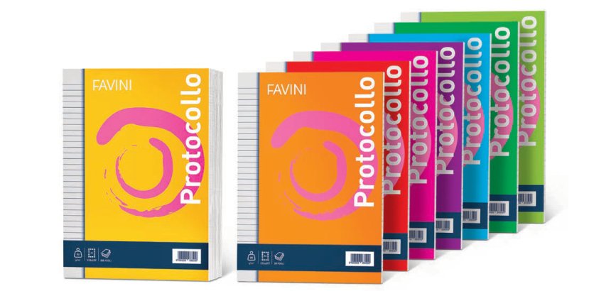 Favini Protocollo quaderno per scrivere A4 30 fogli Multicolore