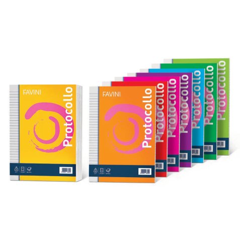 Favini Protocollo writing notebook A4 30 sheets Multicolour