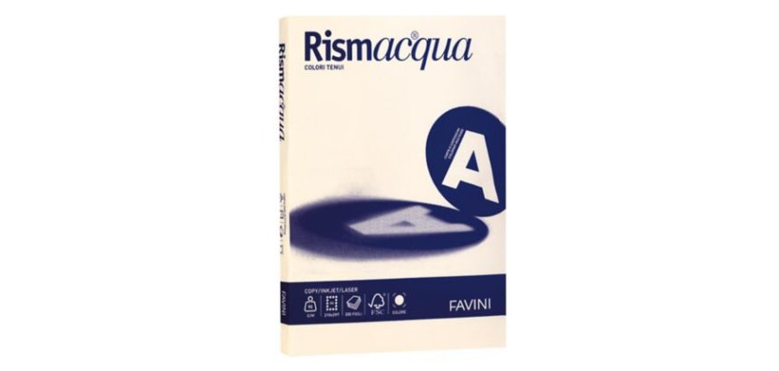 Favini Rismacqua carta inkjet A4 (210x297 mm) 50 fogli Avorio
