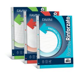 Favini Ricambio Rinforzato writing notebook A4 40 sheets Multicolour