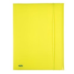 Favorit 400102283 cartella Polipropilene (PP) Giallo A4