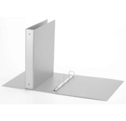 Raccoglitore Europa - 22 x 30 cm - 4 anelli tondi 30 mm - dorso 4 cm - bianco - Favorit