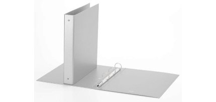 Raccoglitore Europa - 22 x 30 cm - 4 anelli tondi 30 mm - dorso 4 cm - bianco - Favorit