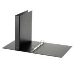 Raccoglitore Europa - 22 x 30 cm - 4 anelli tondi 30 mm - dorso 4 cm - nero - Favorit