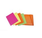 Favorit Neon Polypropylene (PP) Fuchsia, Green, Orange, Yellow A5