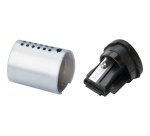 Faber-Castell 183700 temperino Temperamatite manuale Nero, Argento