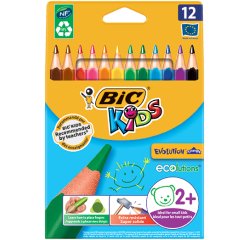BIC Kids Evolution Triangle Multicolour 12 pc(s)