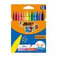 Plastidecor Craies de Coloriage - Couleurs Assorties, Etui Carton de 12