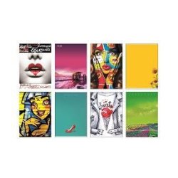 Blasetti 7064 writing notebook A4 20 sheets Assorted colours