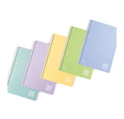 Blasetti One Color writing notebook A5 81 sheets Multicolour